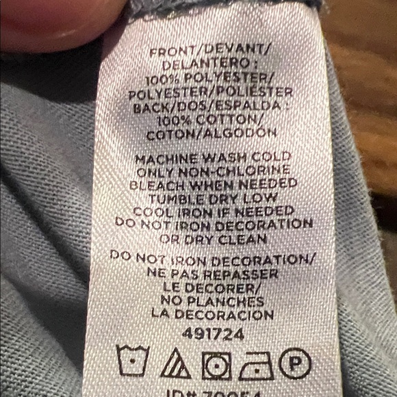 LOFT Light Blue Sleeveless Floral Top - Picture 6 of 6